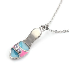 Hip Hop Alloy Victory Gesture Pendant Necklace