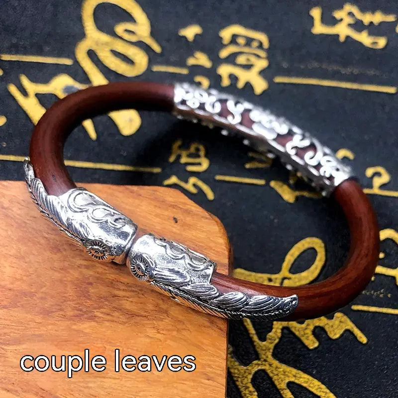 Tibetan Ancient Style Spatholobus Bracelet