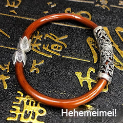 Tibetan Ancient Style Spatholobus Bracelet