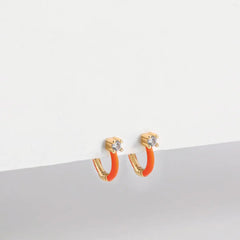 Flirt Huggie Earrings