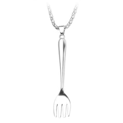 Hip Hop Alloy Victory Gesture Pendant Necklace