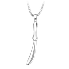 Hip Hop Alloy Victory Gesture Pendant Necklace