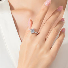 S925 Sterling Silver Women's Crown Garland Ring