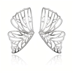 Butterfly -Silver Earrings