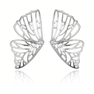 Butterfly -Silver Earrings