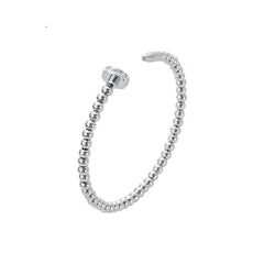 18K Gold Plated Titanium Steel Diamond Stud Bracelet